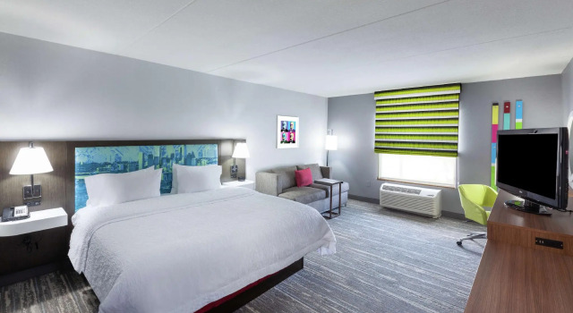 Двухместный номер Study Hampton Inn & Suites Houston-Bush Intercontinental Airport