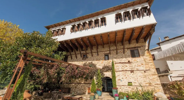 Archontiko 1716, Κράτηση Πανσιόν Άγιος Λαυρέντιος Pelion