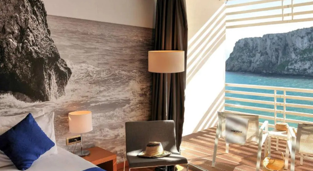 Двухместный номер Standard с балконом и seafront Mercure Quemado Al-Hoceima Resort