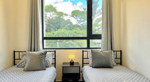 Tranquil 2-bedroom Apartment With Nature and City Views, Book Lejlighed Nairobi Nairobi
