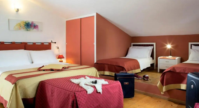 Standard Vierer Zimmer AllAntica Mattonata