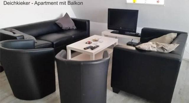 Апартаменты с балконом Haus Ostfriesland