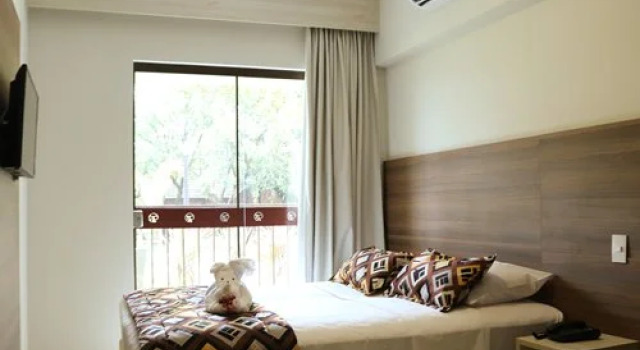 Barretos Country Thermas Suites Torre C, Cidade de Barretos, Brazil, Забронировать Отель Барретус штат Сан-Паулу, рядом с Аквапарк Barretos Country