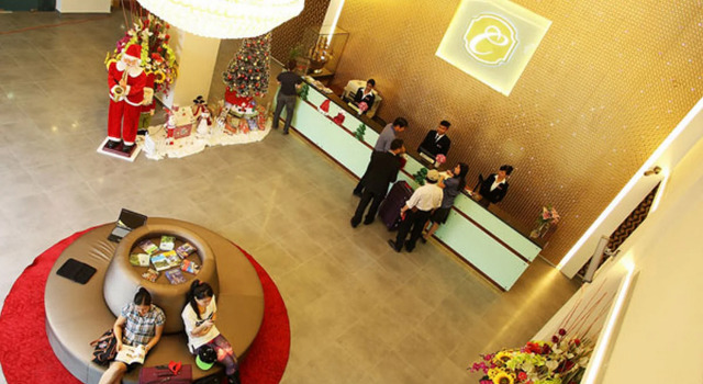 Кровать в общем номере Cairnhill Hotel Kuala Lumpur