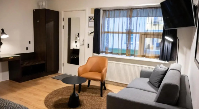 Standard- dobbelt værelse Hotel Svanen