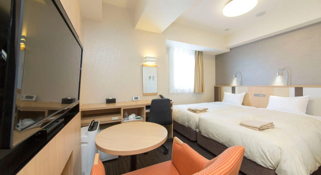 Двухместный номер Standard Sanco Inn Nagoya Nishiki Shikinoyu