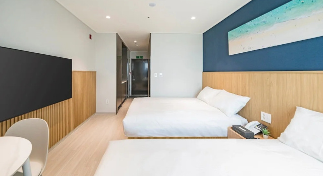 Двухместный семейный номер Superior с видом на озеро Sokcho Mari Vista Hotel