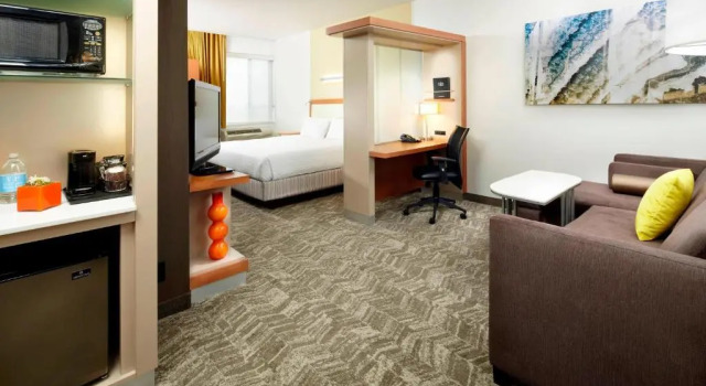 Студия SpringHill Suites by Marriott Chicago Waukegan/Gurnee