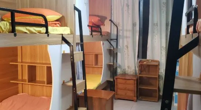 Кровать в общем номере (женский номер) nuanfeijiuYouth Hostel