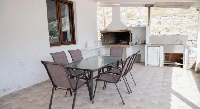 Beachfront bungalow in the area of Kampi, near Koundouros, Забронировать Дом для отпуска Виллы Кундурос, Вилла