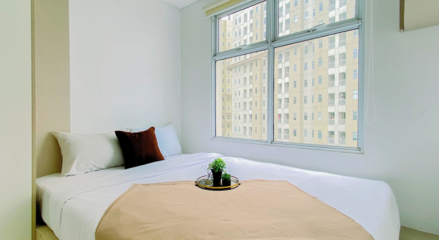 Апартаменты Standard Comfortable And Homey 2Br Apartement At Vittoria Residence