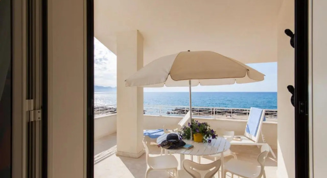 3 bedrooms appartement at Piano di Trappeto 1 m away from the beach with sea view furnished terrace and wifi, Prenota Appartamento Hotel a Trappeto con parcheggio, Parcheggio