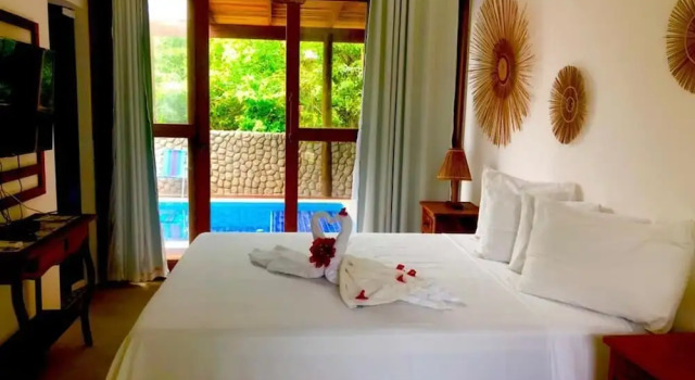 Люкс с балконом Pousada Vila do Coco
