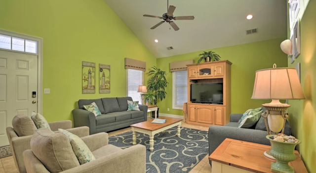 Game Room: Surfside Beach Resort Hideaway!, Забронировать Курортный отель Курортные отели Южной Каролины, Курортный отель