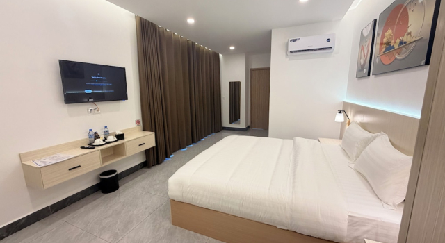 Двухместный номер Deluxe с видом на город The Sky Plus Hotel