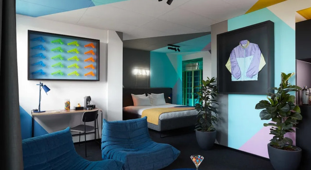 Номер Standard Пентхаус The Social Hub Rotterdam