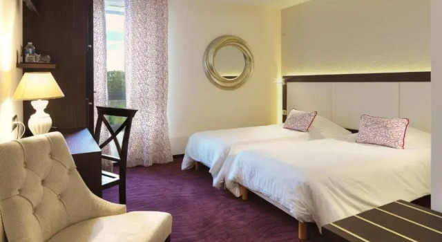 Двухместный номер Standard Hôtel Restaurant Les Grains dArgent Dizy - Epernay