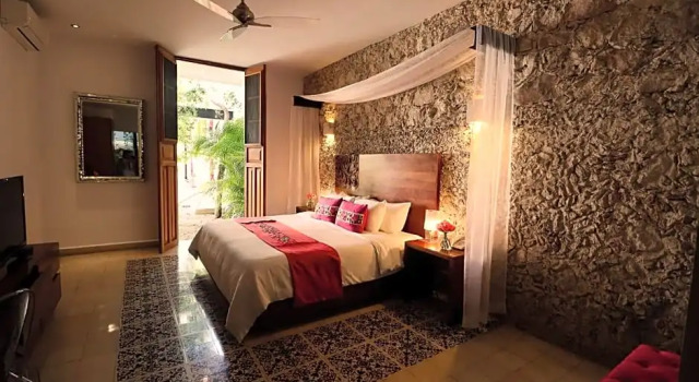 Двухместный номер с видом на сад Casa de Las Palomas Boutique Hotel by Palomas Hotels