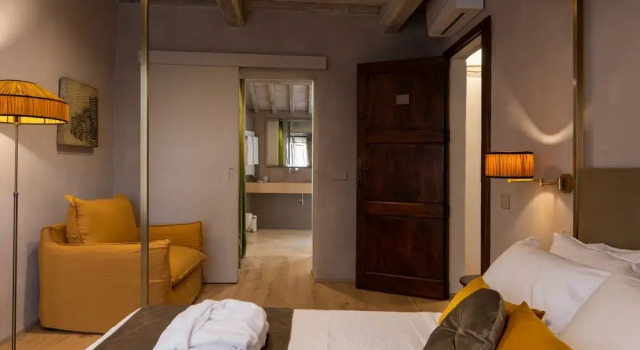 Двухместный номер Deluxe с красивым видом из окна Drogheria e Locanda Franci