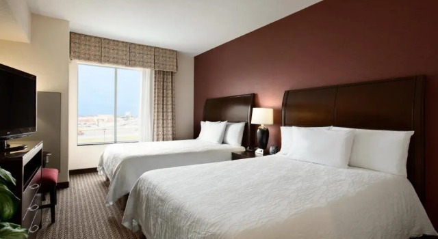 Четырёхместный номер Deluxe Hilton Garden Inn New Braunfels