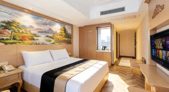 Люкс Deluxe Vienna International Hotel（Shaoxing East Station Shangyu Wanda Branch）
