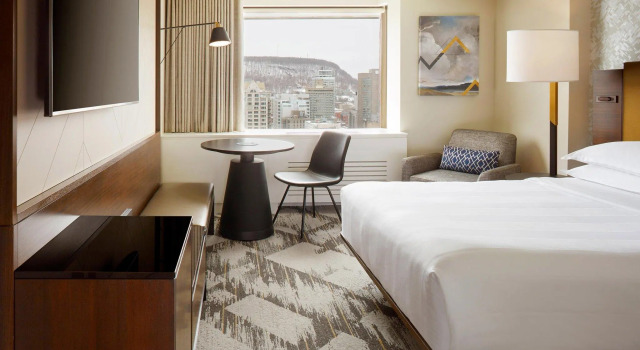 Двухместный клубный номер Standard Le Centre Sheraton Montreal Hotel