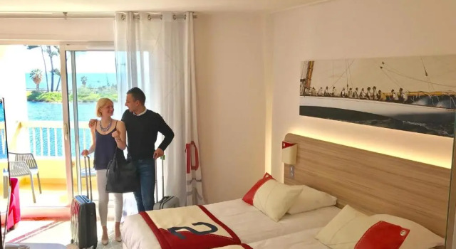 Двухместный номер Standard с видом на море Hotel Club Le Plein Sud Vacances Bleues