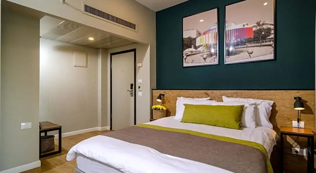 Habitación doble Clásica Dizengoff square boutique - aparthotel
