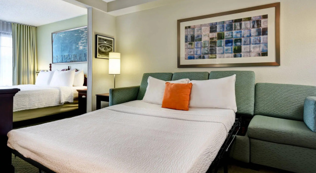 Двухместный люкс SpringHill Suites by Marriott Atlanta Buford/Mall of Georgia