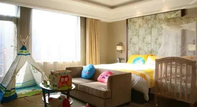 Двухместный семейный номер Standard Oriental Spring Resort Dalian