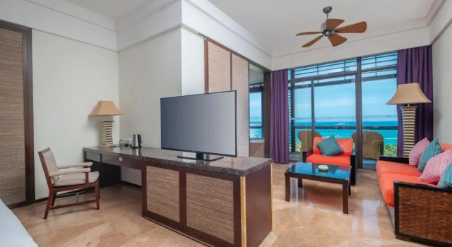 Двухместный люкс Super Deluxe с видом на море Yalong Bay Mangrove Tree Resort