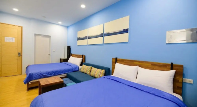 Четырёхместный номер Standard Summer Sea Hostel