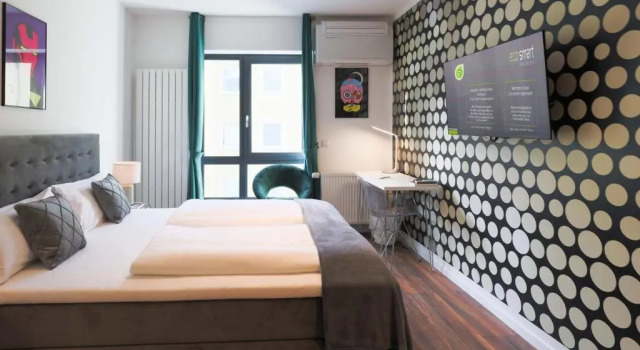 Eco Smart Apartments Premium City, Забронировать Апартаменты/квартира Отели Нюрнберга с парковкой, рядом с Ратуша Нюрнберга, Парковка