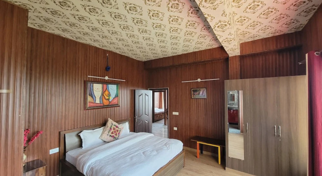 Номер Standard Пентхаус с балконом Casa Arhan Luxury Mussoorie Homestay