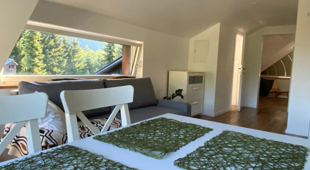 Apartment Židana marela - Attic with a View, Забронировать Апартаменты/квартира Краньска-Гора Planica, рядом с Kekec