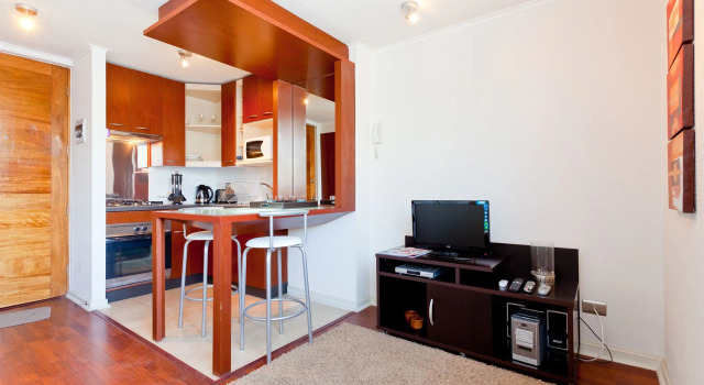 San Cristobal Suites Santiago, Забронировать Отель Отели Сантьяго с парковкой, рядом с Ла Часкона, Парковка