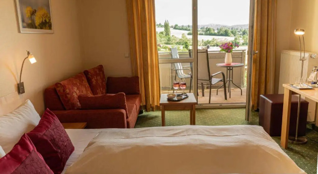 Двухместный номер Standard с балконом Landhotel-Gasthof Grüner Baum