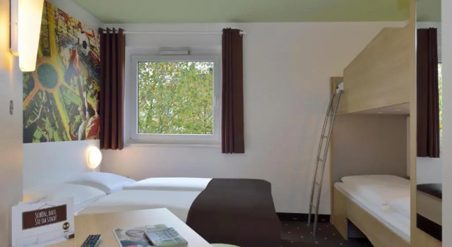 Семейный номер Standard B&B HOTEL Dortmund-Messe