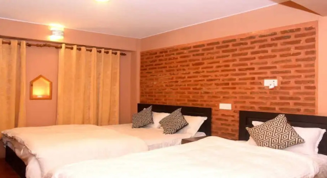 Трёхместный номер Standard MeroStay 024 Bhaktapur Boutique Hotel