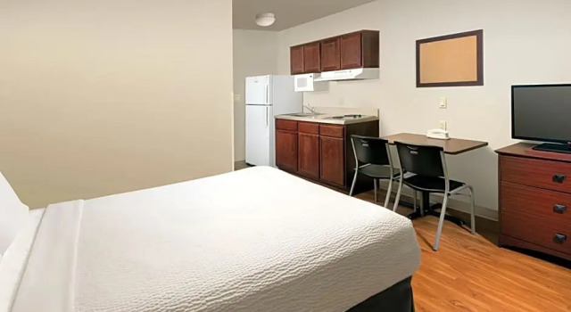 Standard huone WoodSpring Suites Topeka
