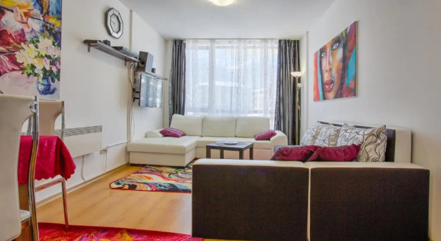 Апартаменты Cosy 1BD Apartment with a Stunning Mountain View