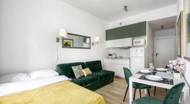 UNIT MiniStudio Bitwy Warszawskiej, Забронировать Апартаменты/квартира Апартаменты Варшавы, рядом с Станция Варшава Западная, Апартаменты/квартира