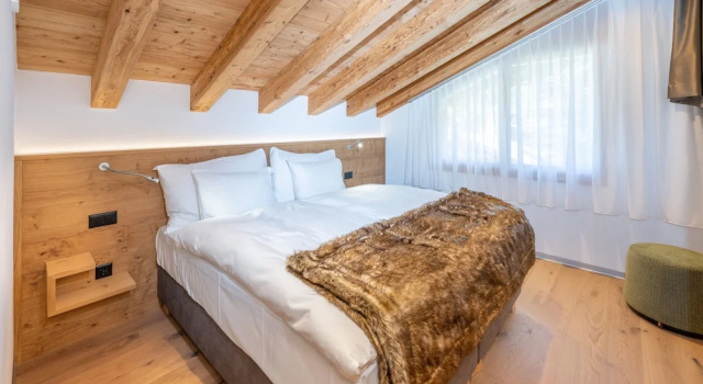 Номер Premium Пентхаус с 4 комнатами с балконом и с видом на горы Luxury Residence Colosseo Zermatt