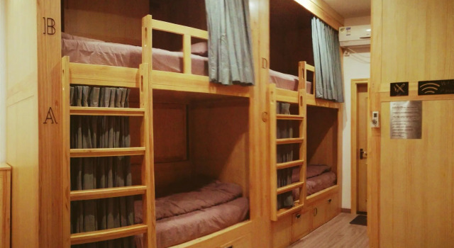 Кровать в общем номере (женский номер) Dengba Hostel Shanghai Flagship Store