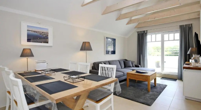 Апартаменты Haus am Wald Wohnung Strand