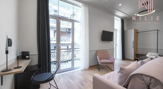 Esther Suites, Nilie Hospitality MGMT, Забронировать Апарт-отель Апарт-отели Салоников, рядом с Арка и ротонда Галерия, Апарт-отель