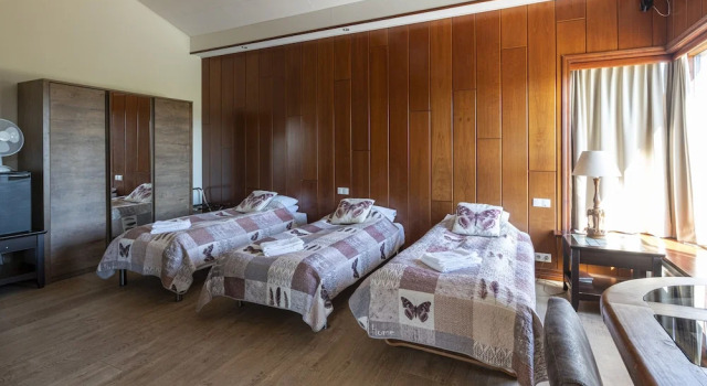 Семейный номер Standard с балконом и с видом на озеро Hotel Kriunes