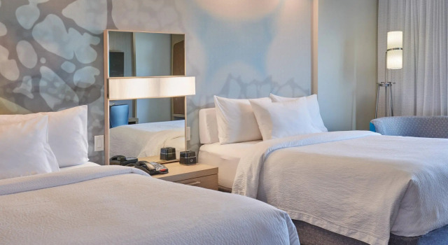Standard- firedobbelt værelse med udsigt Courtyard by Marriott Petoskey at Victories Square