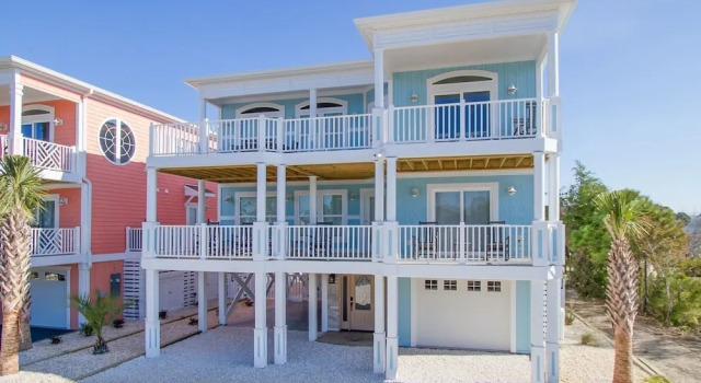 Lucky Old Sun: Sunset Beach W/ Heated Pool 5 Bedroom Home, Забронировать Дом для отпуска Сансет-Бич Северная Каролина