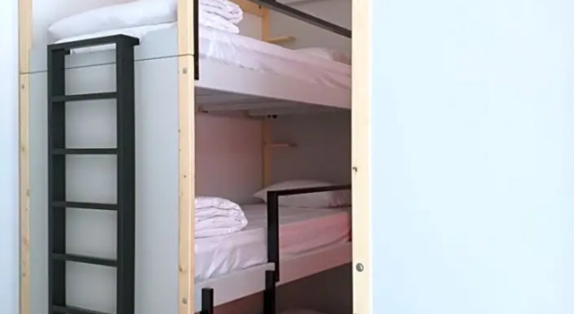 Кровать в общем номере Be Lisbon Hostel Intendente